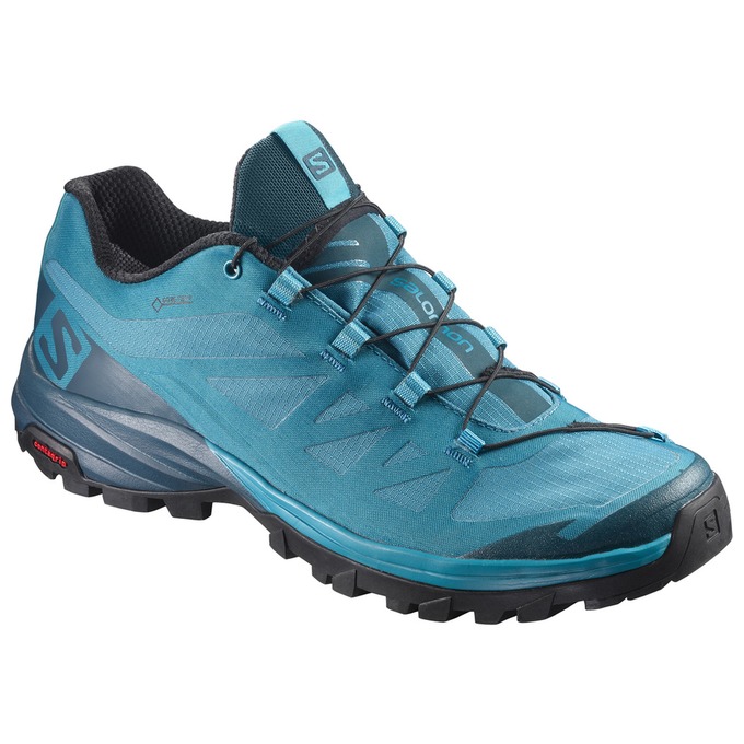 Salomon OUTPATH GTX® W Zapatillas Trekking Mujer - Azules / Azul Marino - Colombia (60843-SKWP)